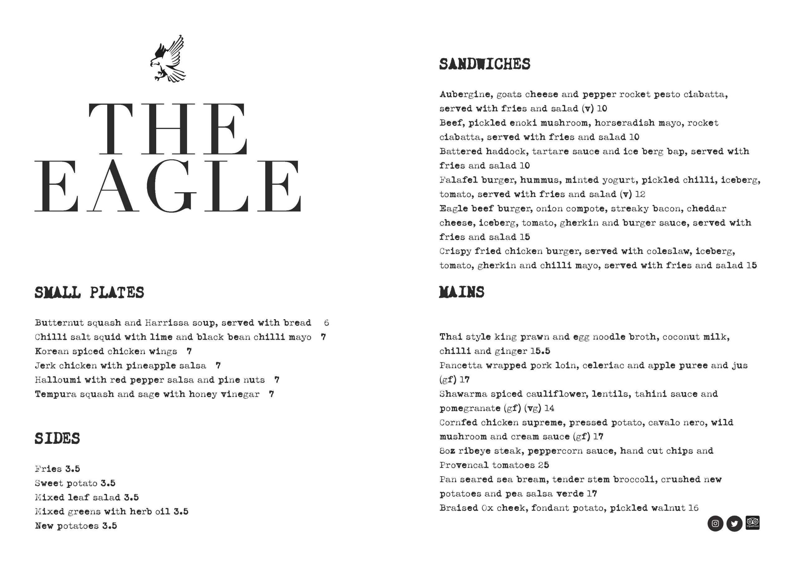 Menu 0322_Page_1 ‹ The Eagle Pub Norwich